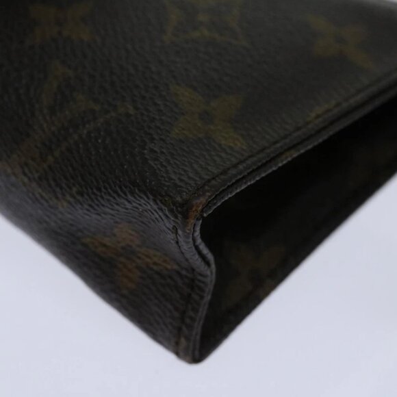 LOUIS VUITTON Monogram Poche Toilette 15 Pouch M47546 LV Auth 70051 - Picture 15 of 16